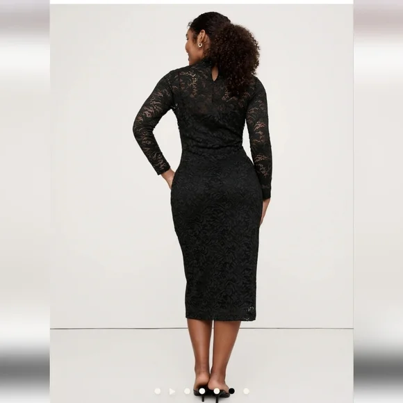 Banana Republic NWTs Midi Lace Dress - Picture 5 of 7